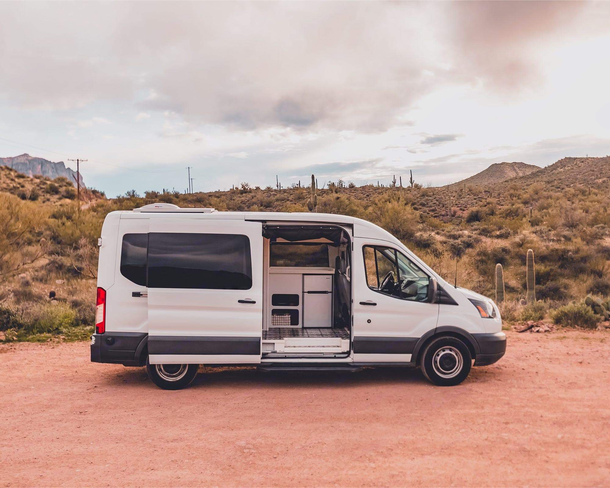 A Ford Transit conversion van is a #vanlife dream